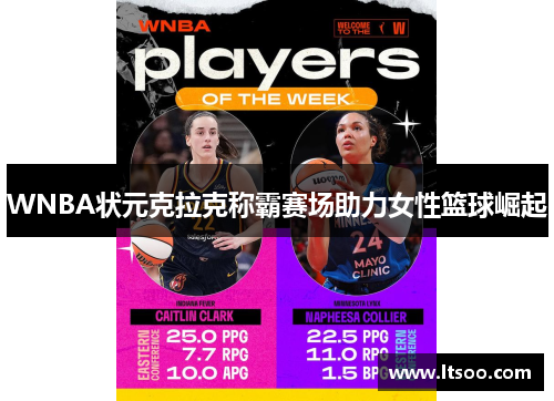 WNBA状元克拉克称霸赛场助力女性篮球崛起